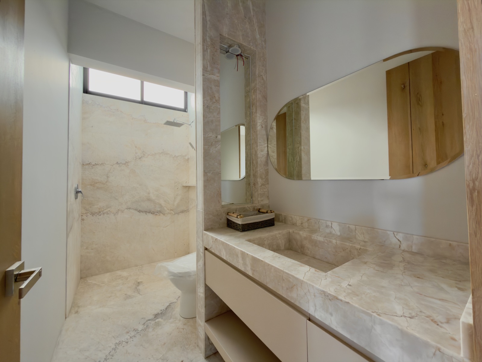 Baño mármol